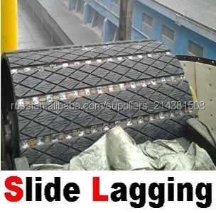 отставание шкив ленточный конвейер