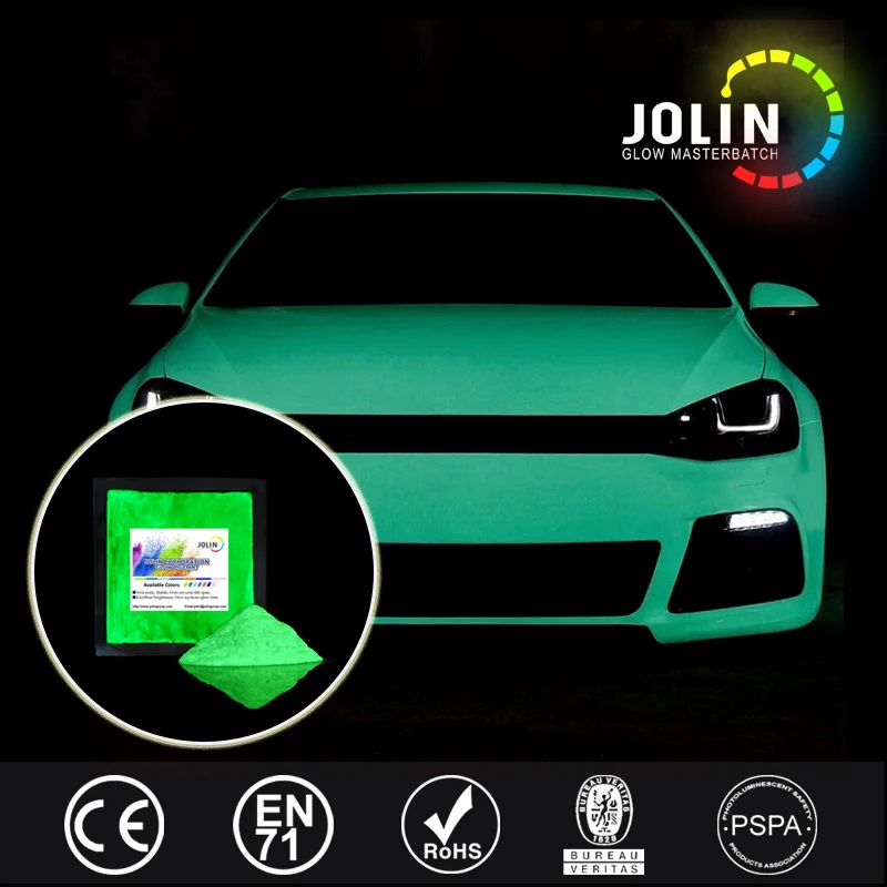 Лучший сине-зеленый фосфоресцирующий светящийся в темном пигментном порошке