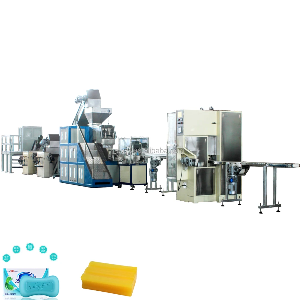 2000kg/h toilet soap finishing lines for soap production plant and manufacturing equipment from Wuxi Manufacturer