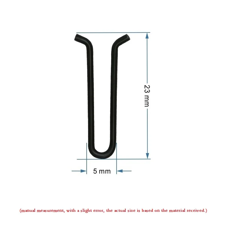 
Carp Fishing Tackle Matt Black Lead Weight Mould Eye Loops Clips Carp Fishing Terminal End Fishing Tackles Accessories 