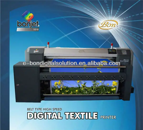 Mutoh1618 digital textile printer machine direct to fabric!