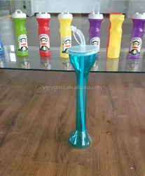 Красочные чашки для двора, цветная чашка для напитков с Длинной Соломинкой