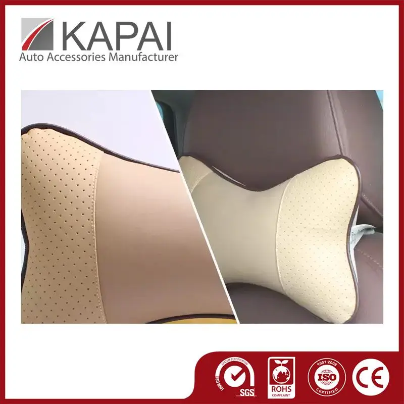 New Arrival Sale Interior Accessories Car Neck Leather Pillow Accessories