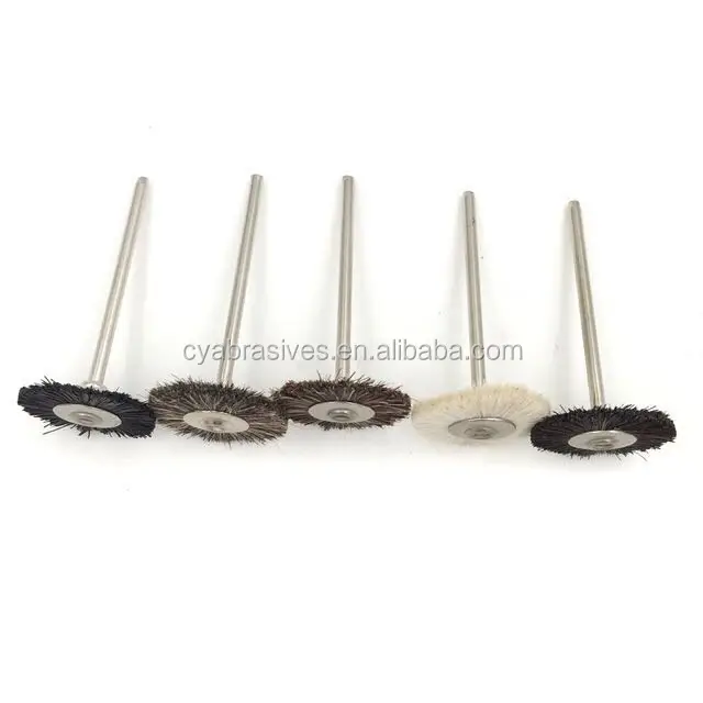 ChiYan Professional Wholesale Cheap High Quality Mini Rotary Tools Goat Hair Nail Drill Polishing Clean Brush