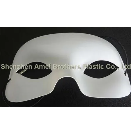 vacuum formed plastic white eyes mask