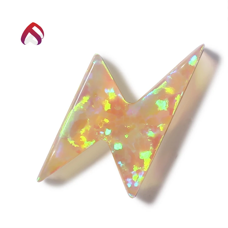 Blue Op06 Turkey Evil Eyes Shape Synthetic Opal Loose Stone With Full Drilled Hole