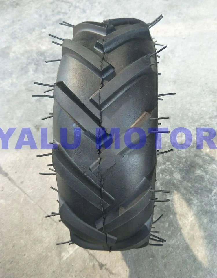  DIY четырехколесное светодиодное kart ATV газонокосилка культиватор тележка 13X5.00-6 дюйма покрышки 6 дюймов