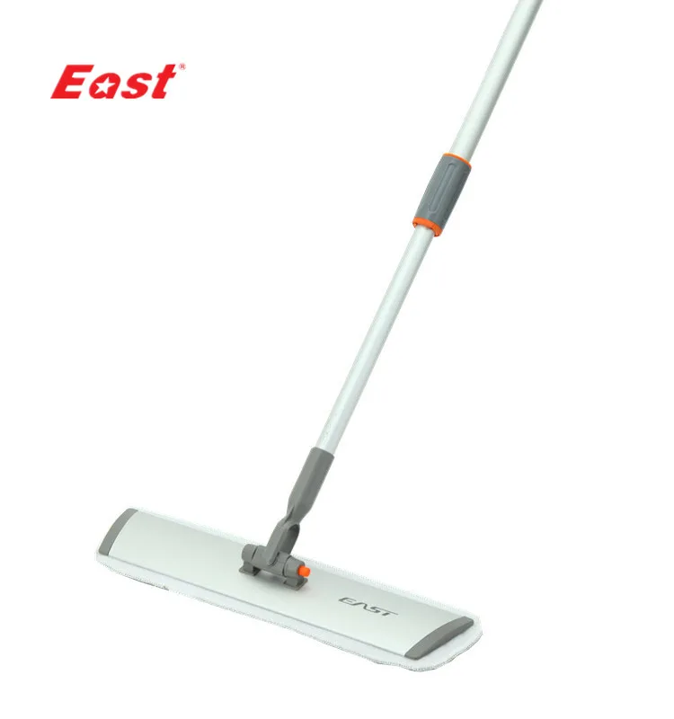 Aluminum handle microfiber Flat Cleaning Floor Mop with microfiber cloth, aluminum handle flat mop