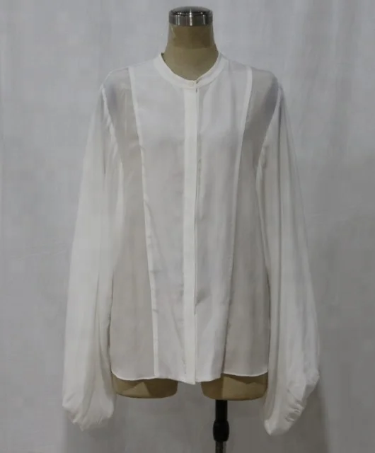 China Manufacturer High-end Plain Colors Silk Women Shirt MAW18023