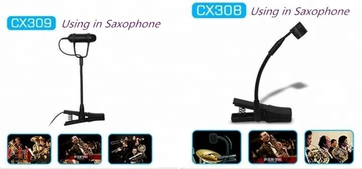 Korea Large Size Diaphragm Microphone for Musical Instrument CX-308