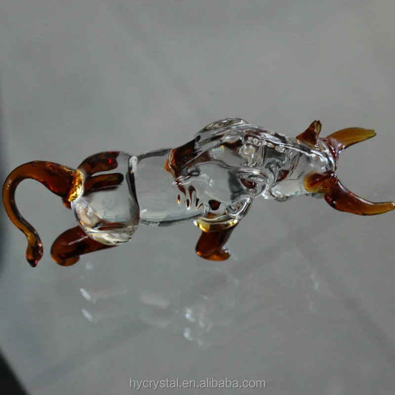 2018 new sale blown murano glass pipes animal shaped figurines