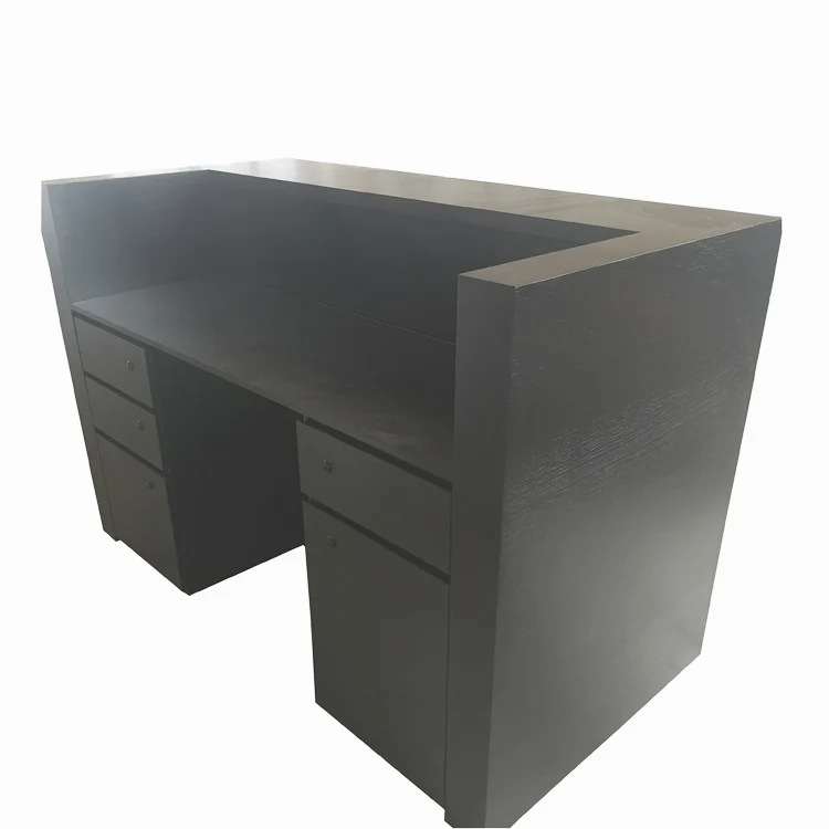 Wooden Clothes Shop Counter Table Design For Retail Garment Shop