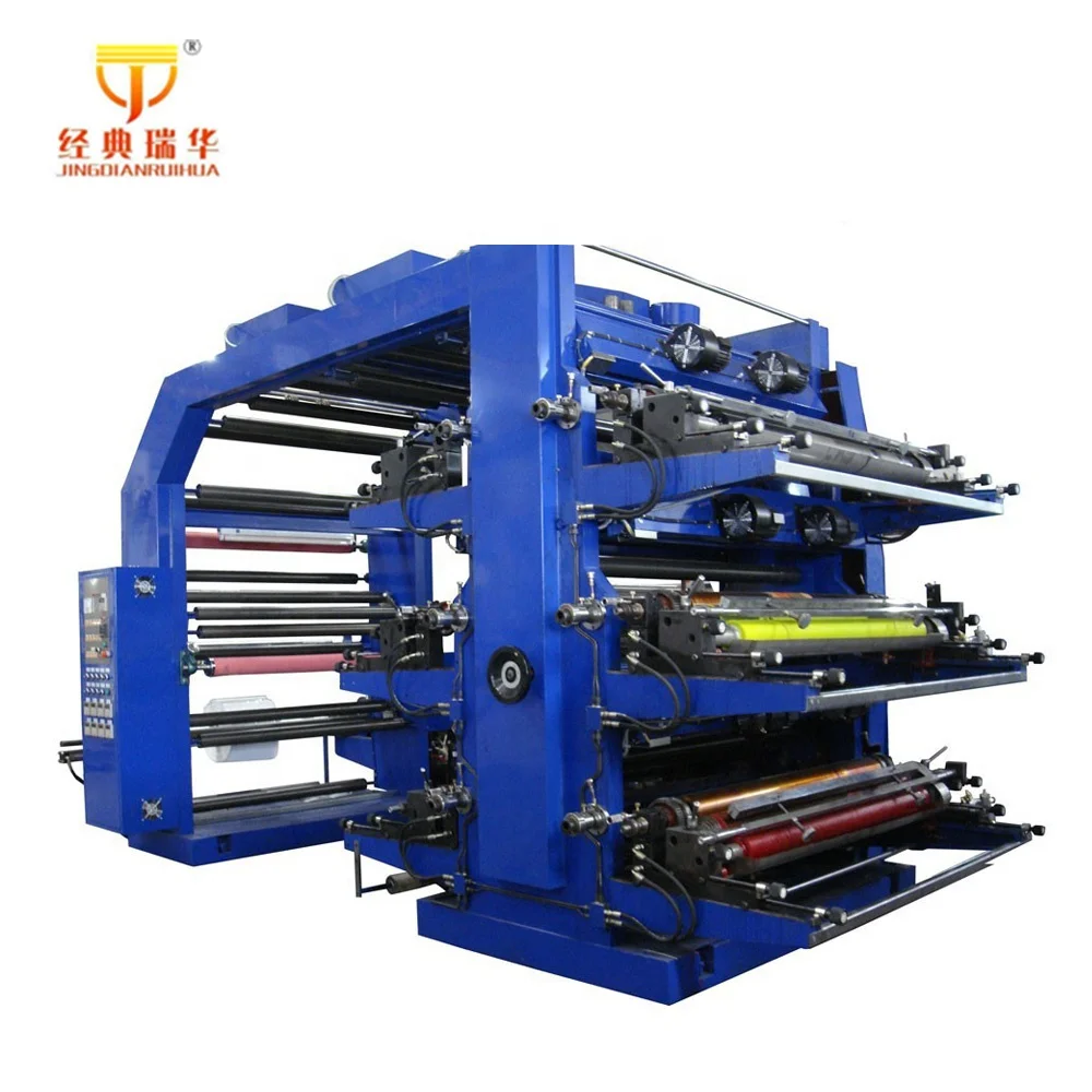 8 Color Flexographic Printing Press