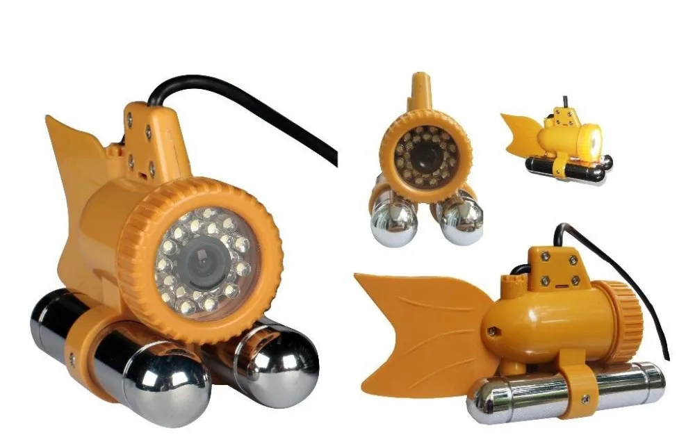 Fish Finder 20M Cable Underwater Fishing Video Camera With 24 LEDs CCD Sensor Waterproof Camera used in ocean and Fresh water