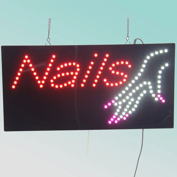 Acrylic 60X30cm electronic products open closed led signs