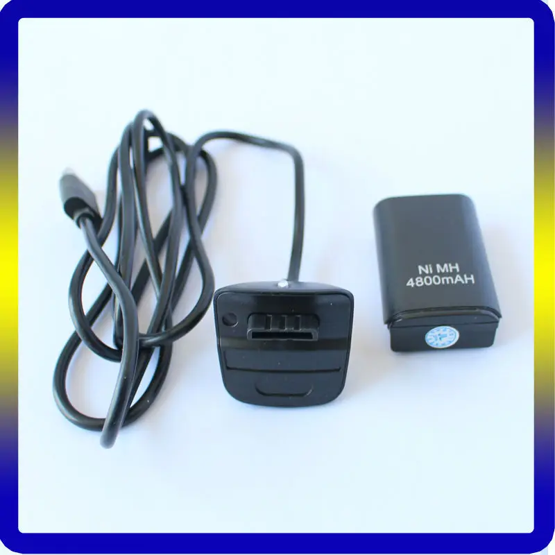 2 in 1 Rechargeable controller battery pack for XBOX 360 Slim