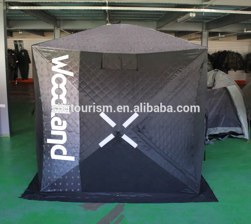 Tent Ice Fishing quickset  Fatfish pop up portable Triple-Layer Sewn-and-quilted carp ice  fishing  Tent