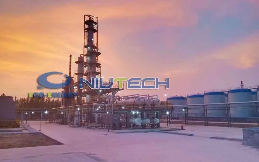 
industrial oil refinery plant 