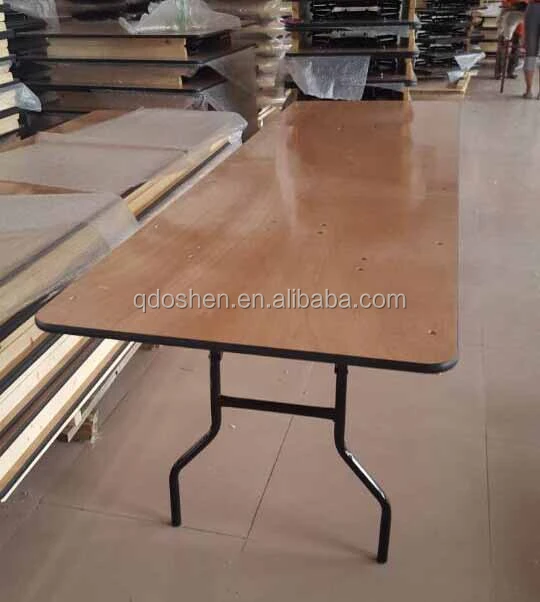 Plywood Wooden Outdoor Folding Table