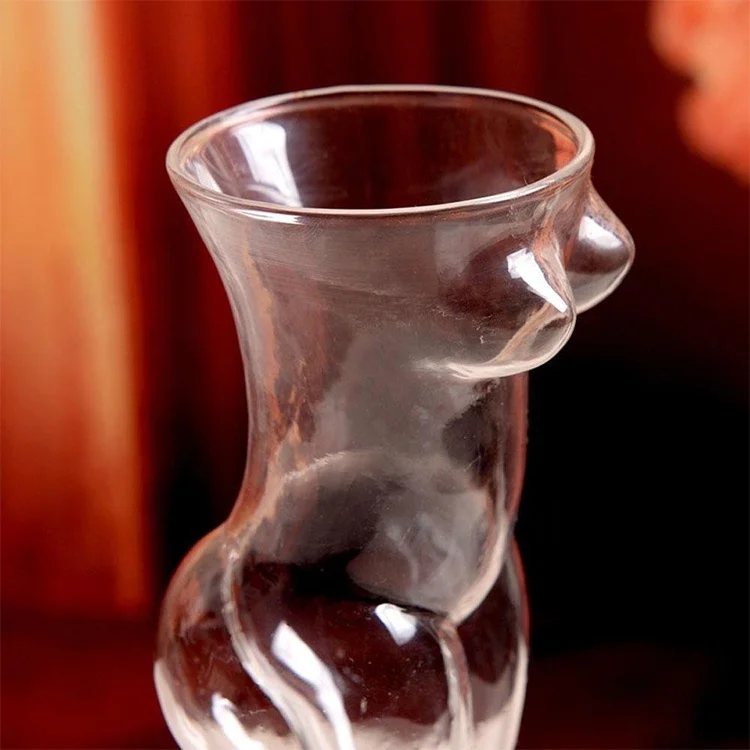 Lady Body shape cheap glassware wine glasses wholesale 250ml sexy wine tasting glasses goblet