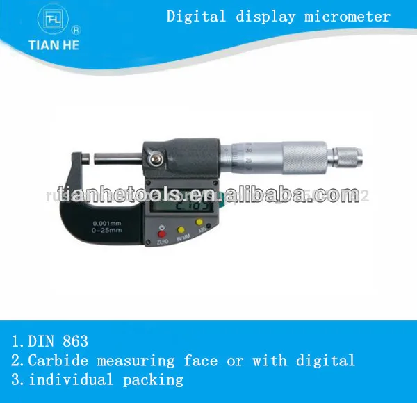 digital display micrometer