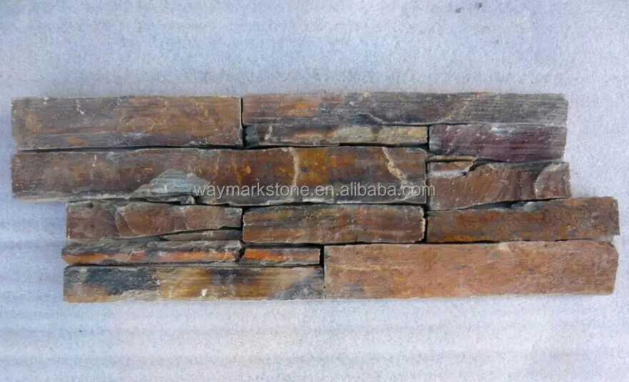 
classical cheap rusty slate stone wall cladding and wall panel WP-N20 