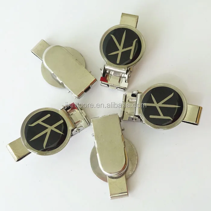 MSC13 Emposy Logo Stainless Steel No Wire Stainless Steel Mitten Suspender Clips