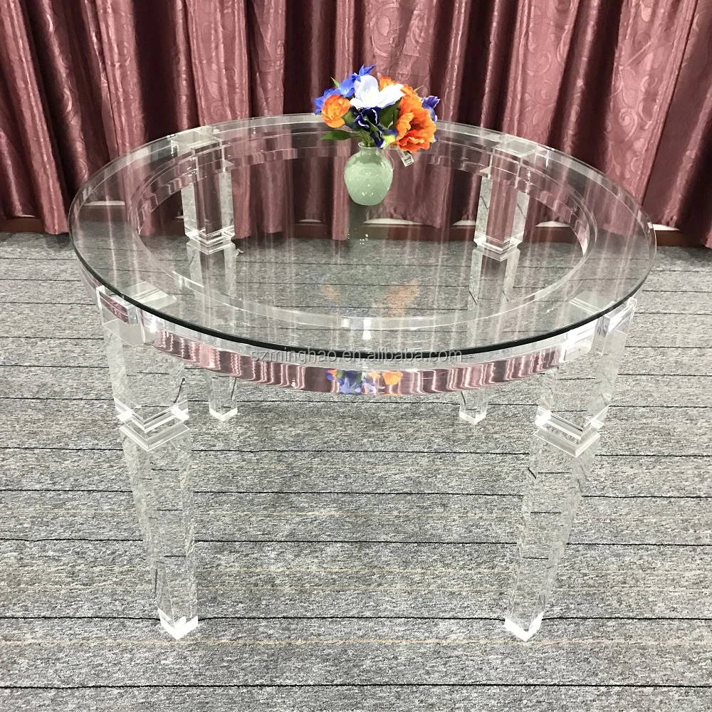 Мебель для гостиной, Прозрачный Акриловый Обеденный Стол
