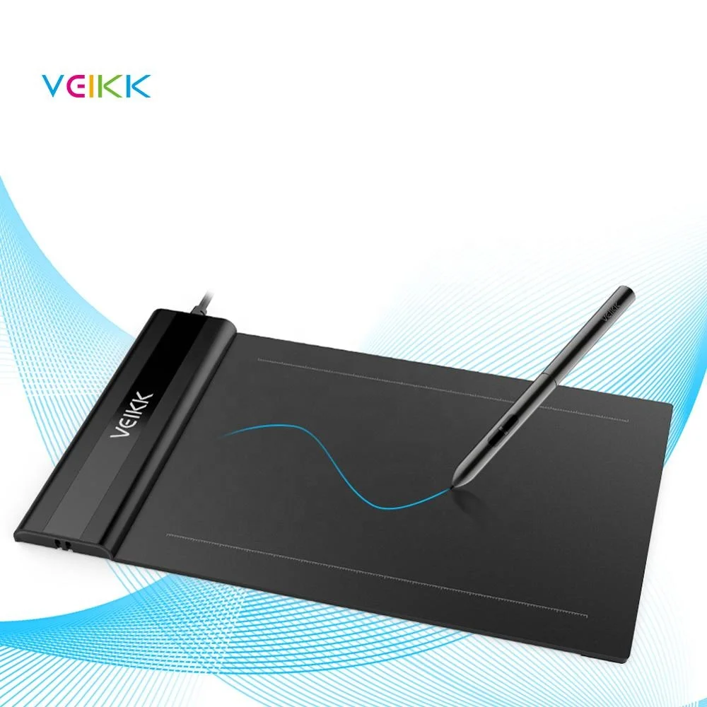 VEIKK S640 6 inch signature pad with 8192 levels pressure sensitivity