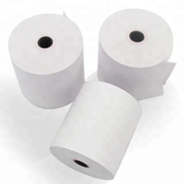 POS Thermal Cash Register Paper 57mm 80mm POS Terminal Paper 57x40 80x60 Cash Till 80 mm Thermal Paper Roll Pure Wood