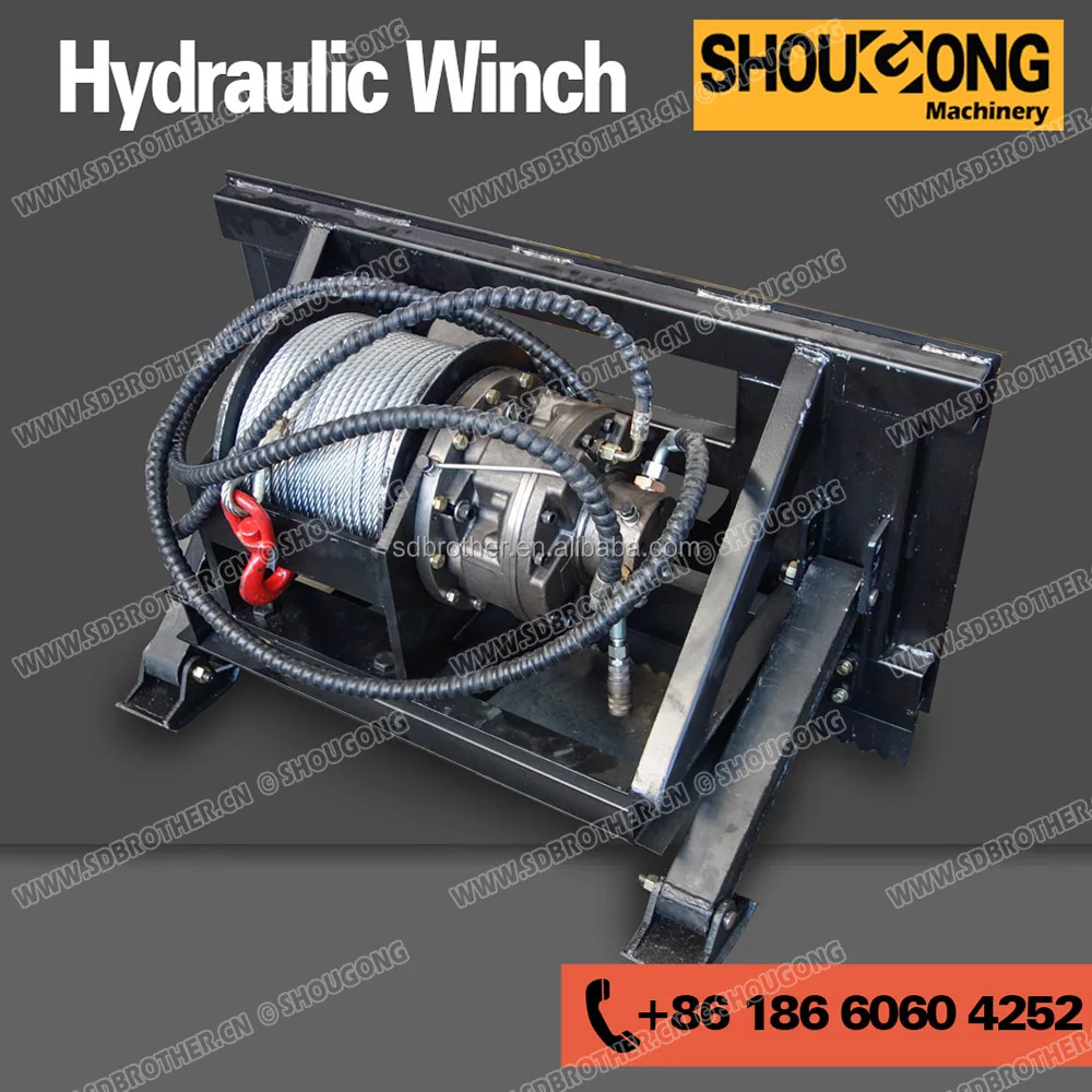 Skid Steer Winch, Winch For skid steer