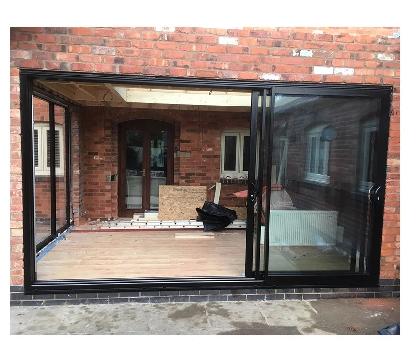 Triple Track Aluminium Patio Sliding Door Philippines Price for Sale