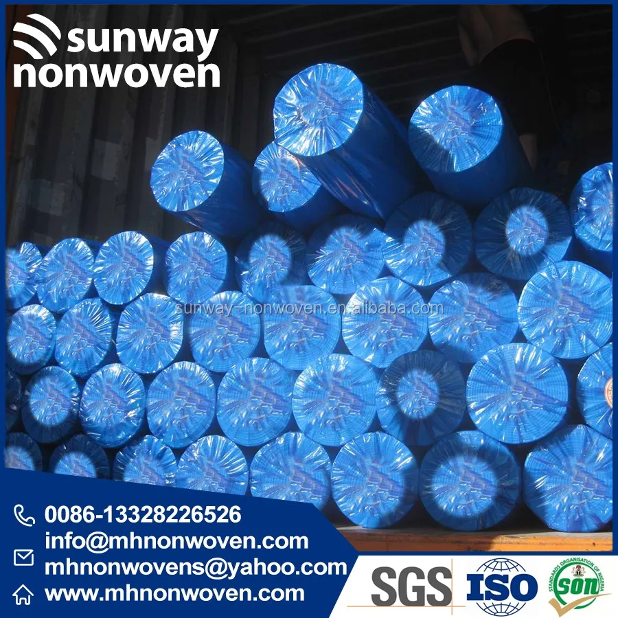 100% Polypropylene PP Spunbond Thermal Bond Nonwoven Fabric