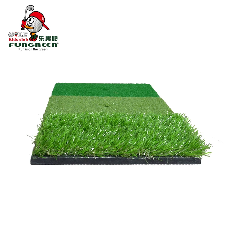 Fungreen коврик для вождения и дрессировки, Тренировочный Коврик с тройным покрытием для гольфа