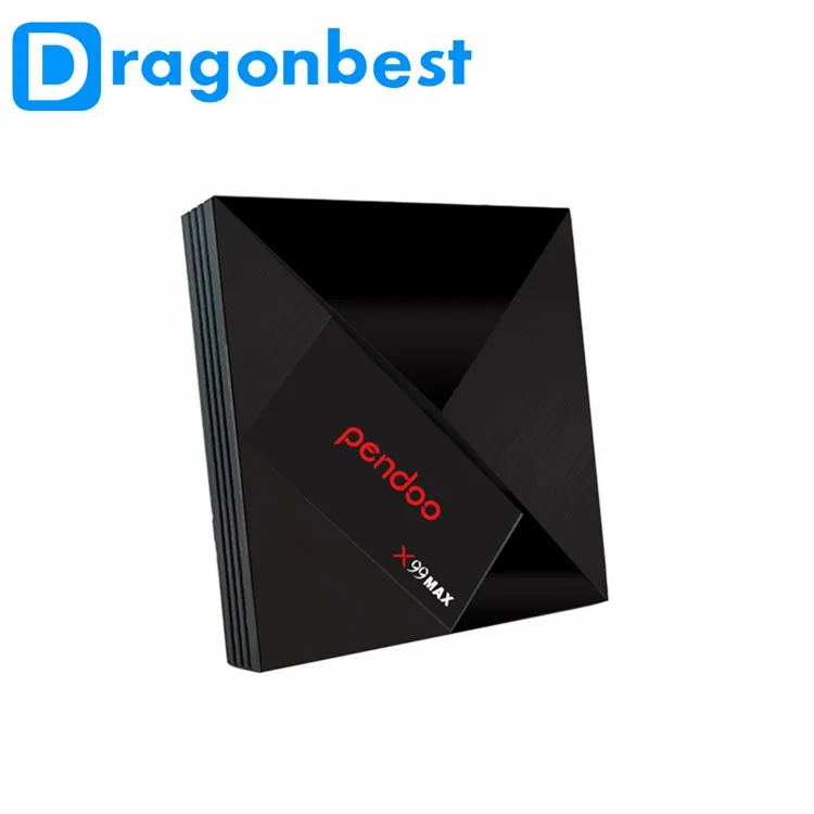 Smart TV Box pendoo X99 Max Rk3399 4 г 32 г Android 7.1 с 4 г sim-карты и цифровые дисплей