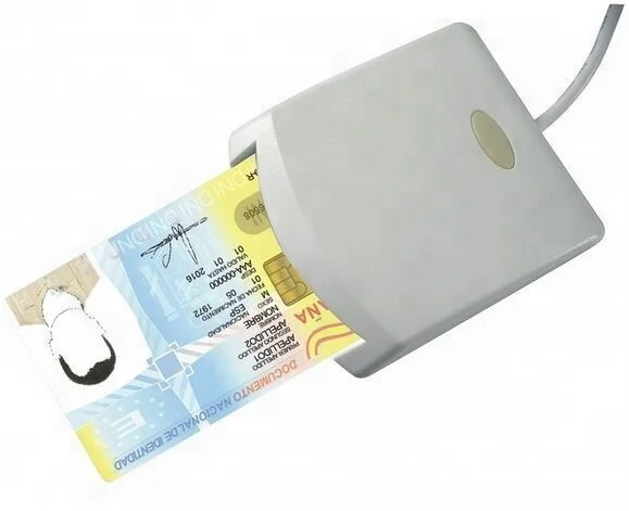 Чёрный/Белый Портативный USB полноскоростной смарт-чип-ридер IC мобильные устройства считывания банковских карт