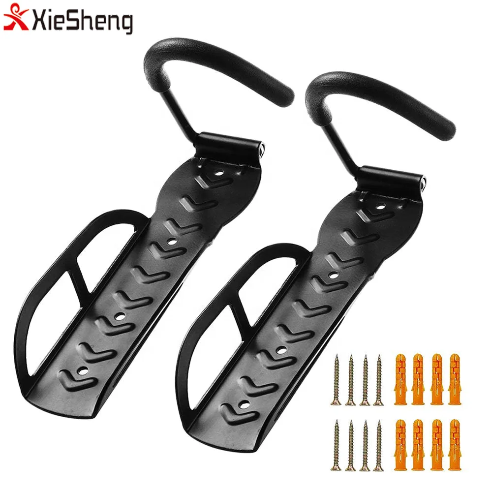 
Bike Holder 30kg Capacity Bike wall hanger Mountain Bicycle Holder Wall Rack Strong Steel Sponge Cover Hanger Hook 