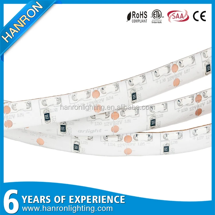 Side lighting smd 335 3014 led flexible strip tape light 12V 120led/m IP65 sicilon glue waterproof