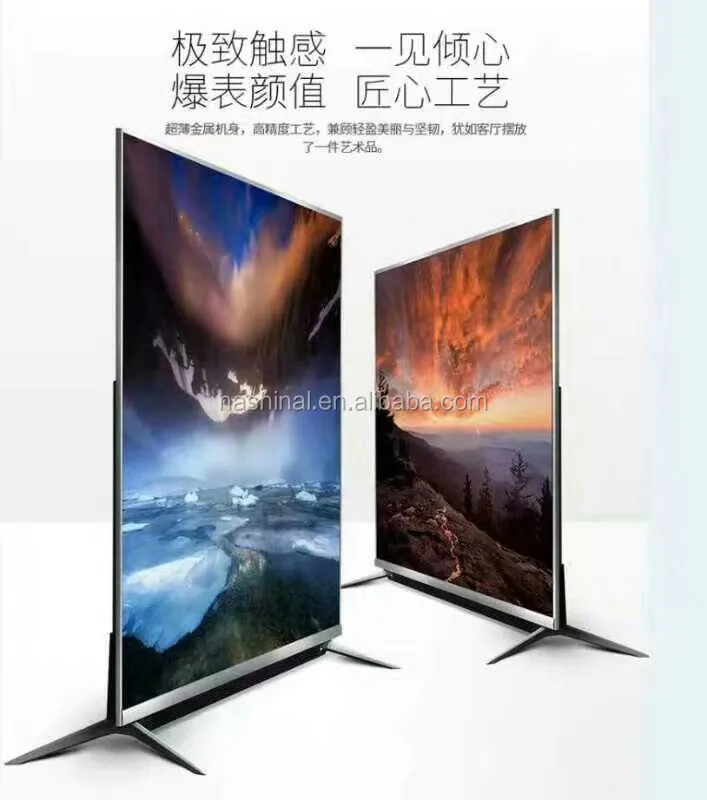 Класс A + панель FHD 4K смарт-ТВ-65 дюймов супер тонкий DLED ТВ