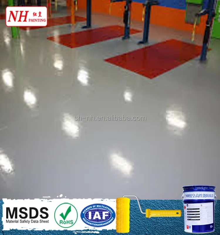 elastomeric concrete epoxy floor spray paint