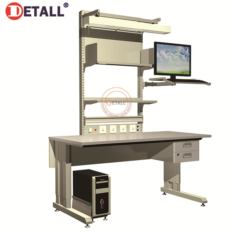Detall ESD adjustable multifunctional modular woodworking bench workbench
