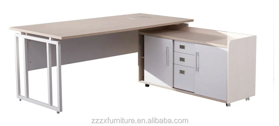 Working table office desks wooden national business furniture countertop private workplace design writing table with sideboards