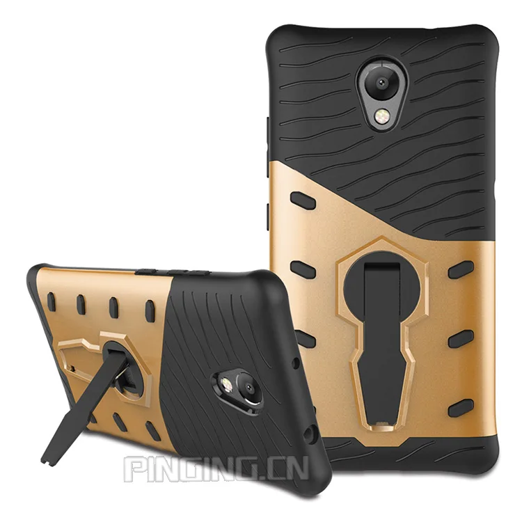 New Designed 360 degree rotation armor kickstand hybrid case for lenovo p2 back cover