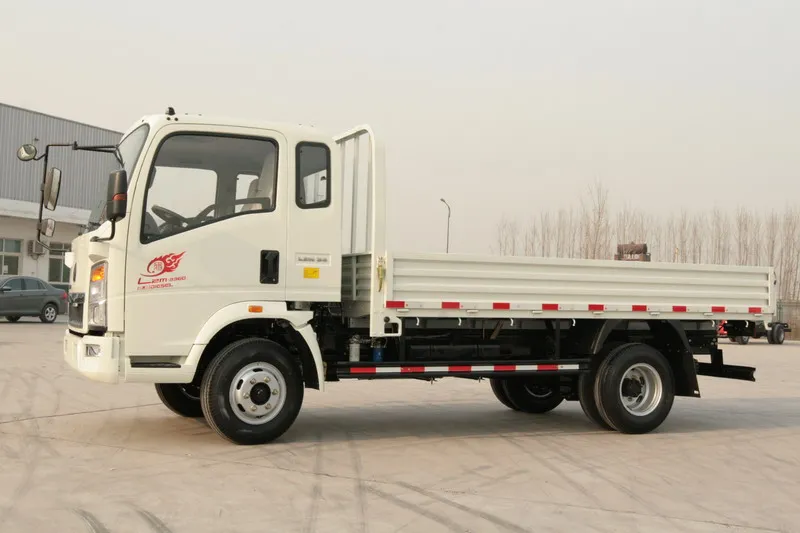 
Sinotruk howo light truck 4X2 cargo van box truck for sale 