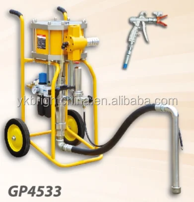 GP4533 high pressure airless sprayer 45:1 33L/min 0.3 0.6mpa 300 2500L/min cylinder dia.280mm