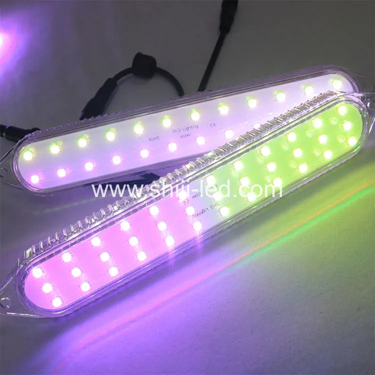 IP67 уличный 280x45 мм 36 светодиодов адресуемый UCS2903 многоцветный RGB светодиодный пиксельный свет парк развлечений освещение