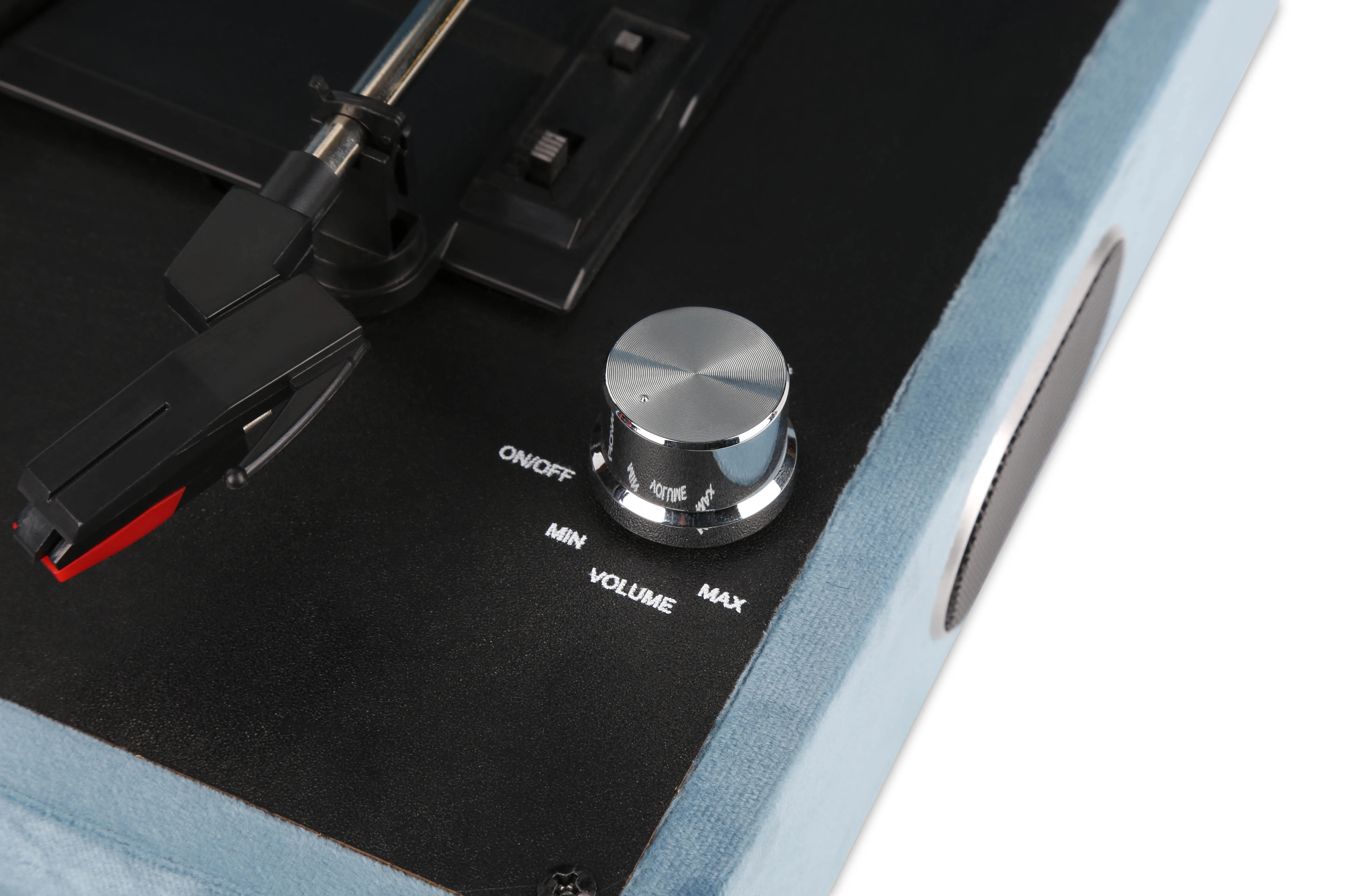 Record Player Turntable, 3 Speed Record Player Suitcase with Built in Speakers/  Aux Input/ RCA Line Out