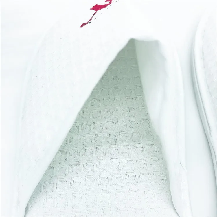 
Embroidery Hotel Waffle Slipper Disposable Slippers for Hotel Guests Slipper 