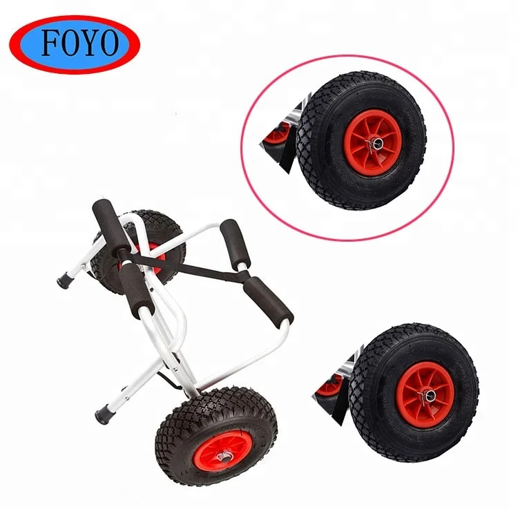 China New Kayak Canoe Boat Carrier Dolly Trailer Tote Trolley Transport Cart Wheel