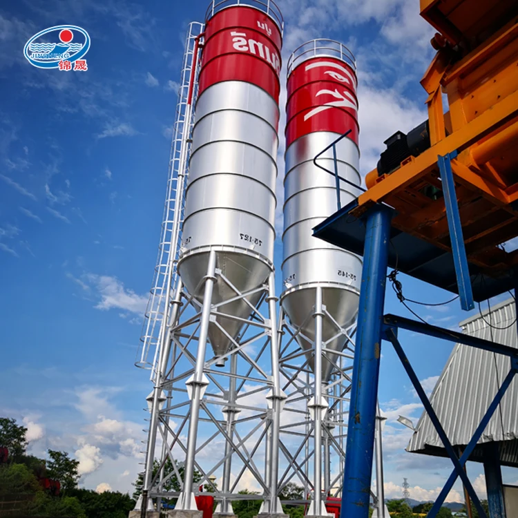 High efficiency lightweight HZS25 wet precast mix concrete batching plant for sale